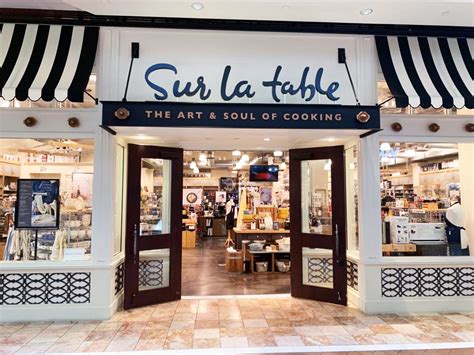 Sur la table near me - Sur La Table — SoHo. The first Sur La Table store opened in Seattle's Pike Place Market in 1972 selling hard-to-find kitchenware imported from France. Since then the company has expanded to more than 75 stores nationwide, a direct-mail business distributing millions of catalogs each year, an e-commerce site, a gift registry, and a cooking ...